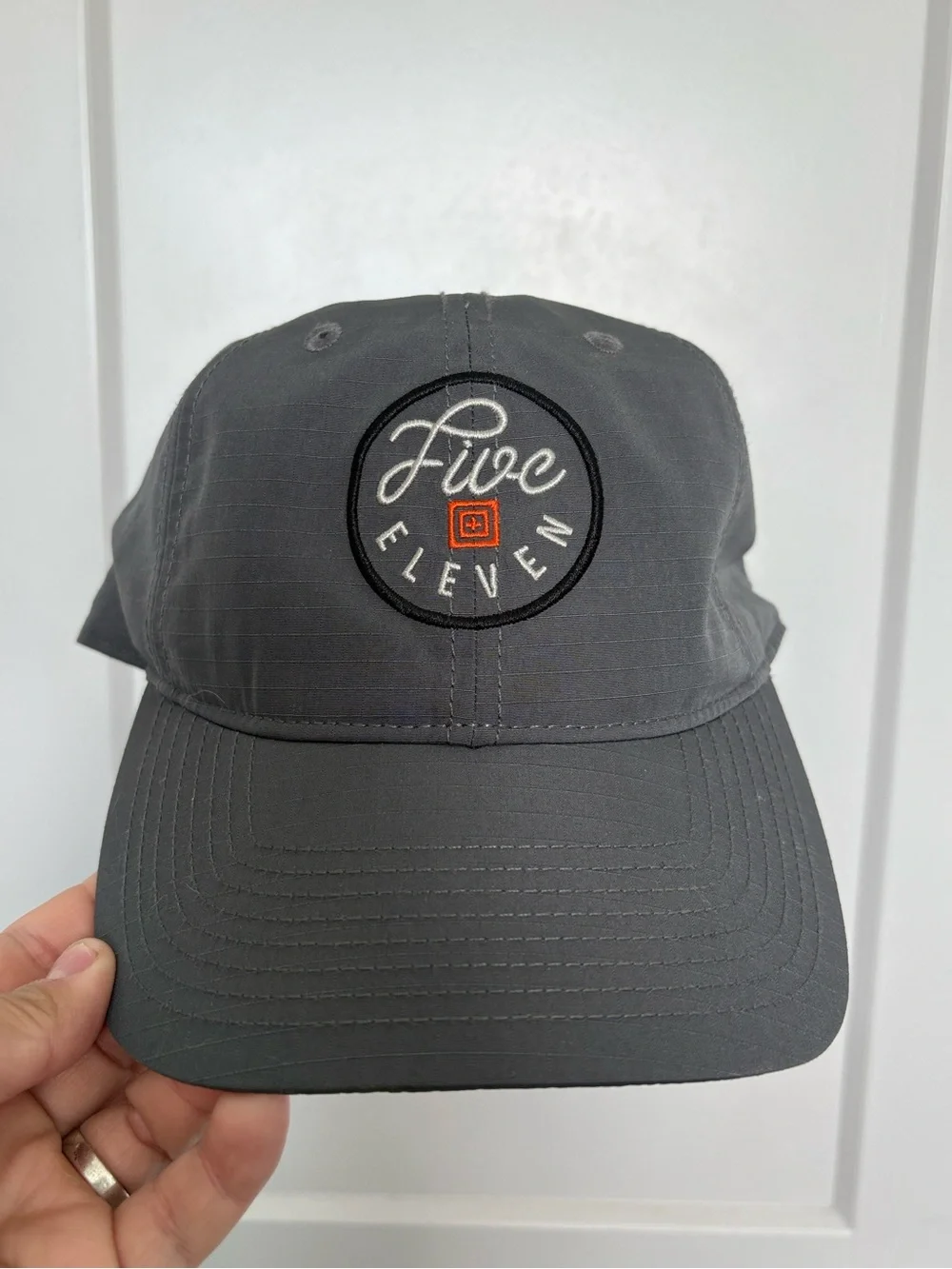 NWT 5.11 FIVE ELEVEN TACTICAL GREY SNAPBACK HAT